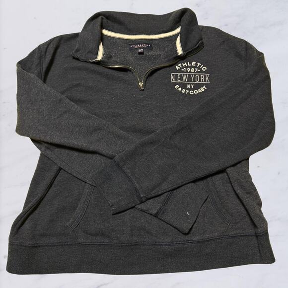 Y2K Aeropostale Athletic New York Pullover Sweatshirt - Picture 1 of 3